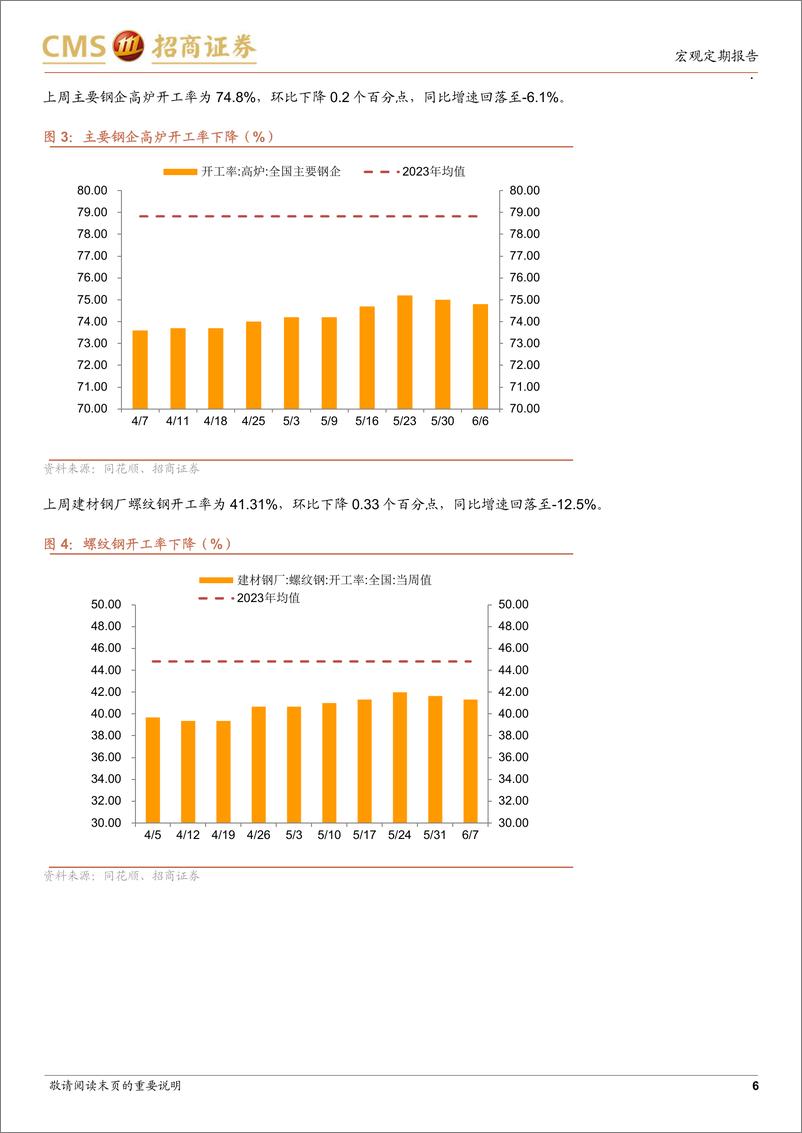 《显微镜下的中国经济(2024年第20期)：投资需求回落局面可能即将结束-240610-招商证券-38页》 - 第6页预览图