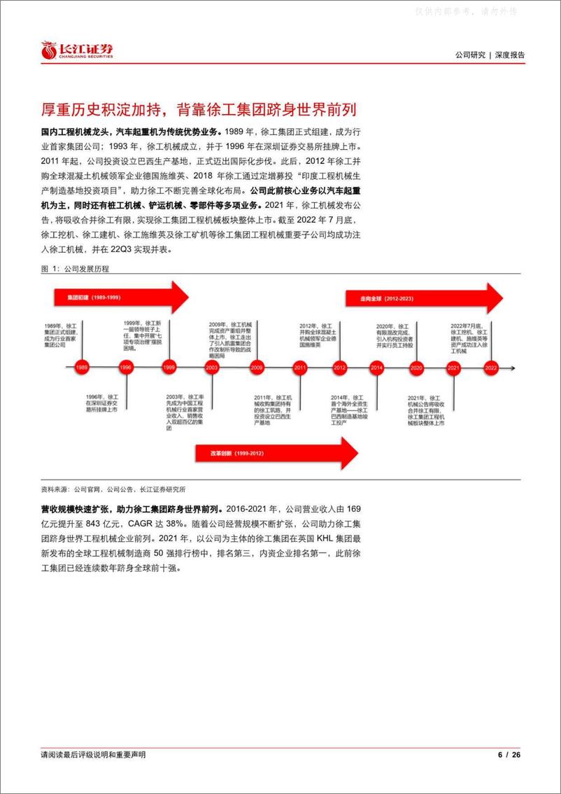 《长江证券-徐工机械(000425)新徐工，新征程-230424》 - 第6页预览图