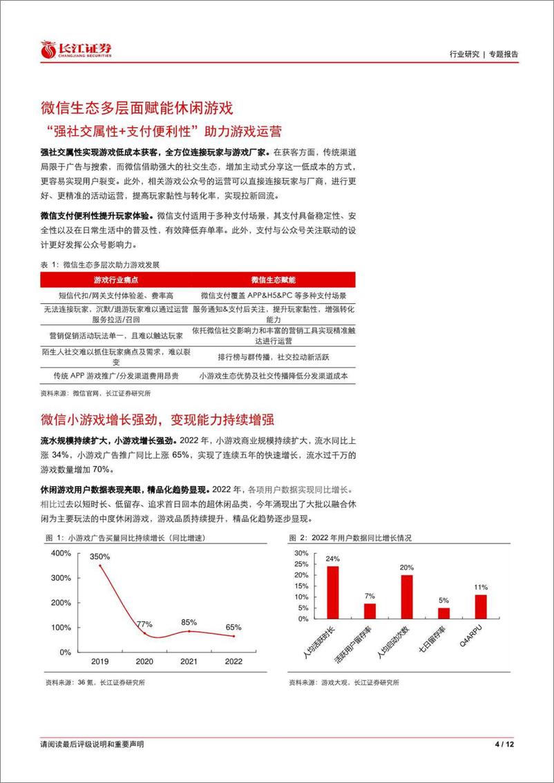 《长江证券-休闲游戏行业专题：积极破局，走向未来-230626》 - 第4页预览图