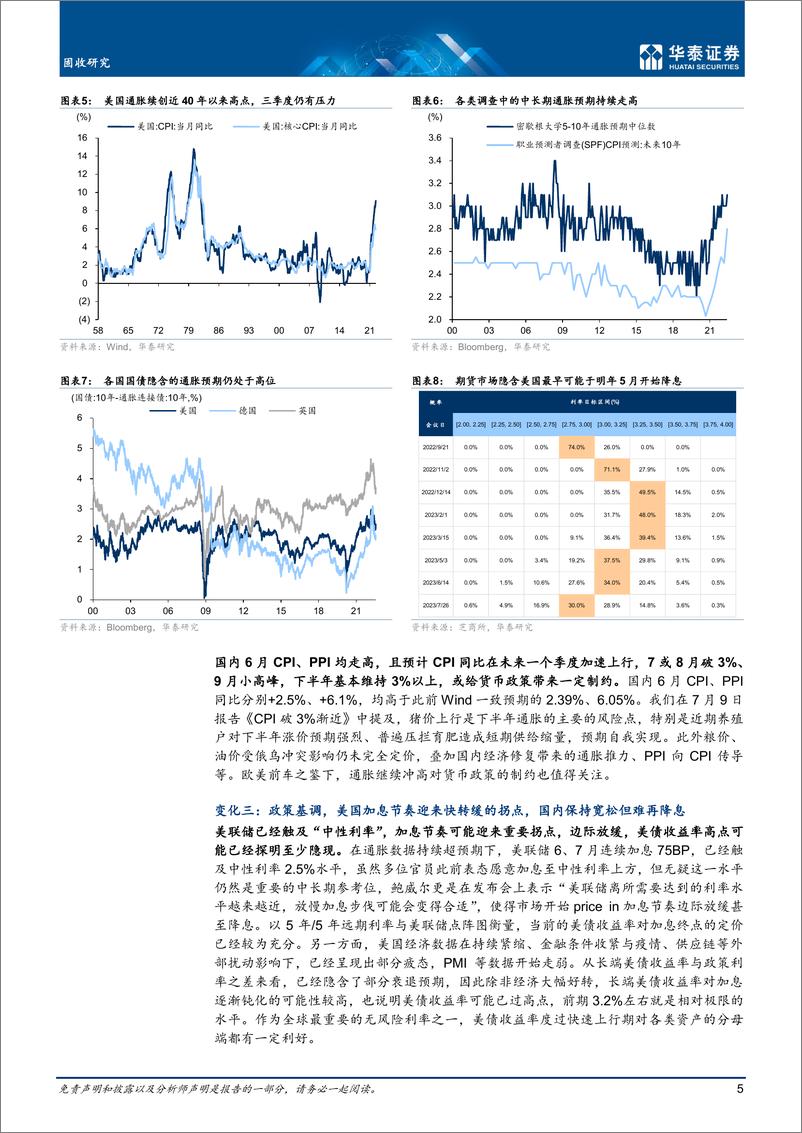 《固定收益月报：影响趋势的四大变化-20220801-华泰证券-25页》 - 第6页预览图