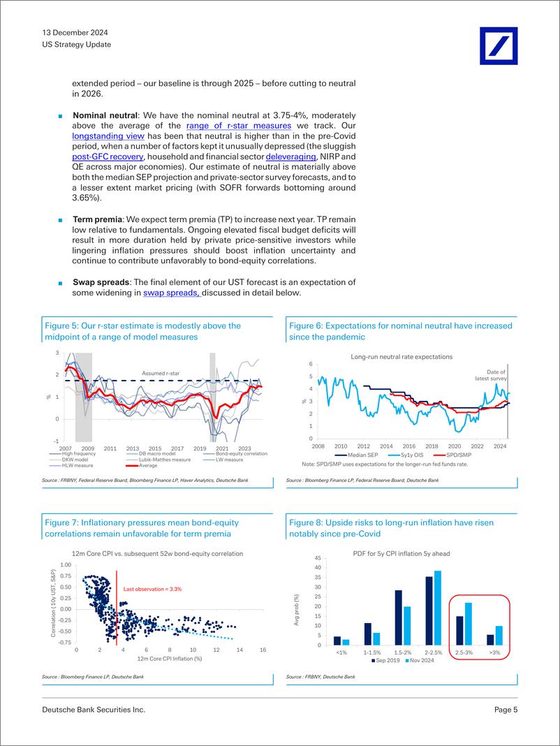 《Deutsche Bank-US Strategy Update US Rates 2025 Outlook Policy in Motion-112203336》 - 第5页预览图