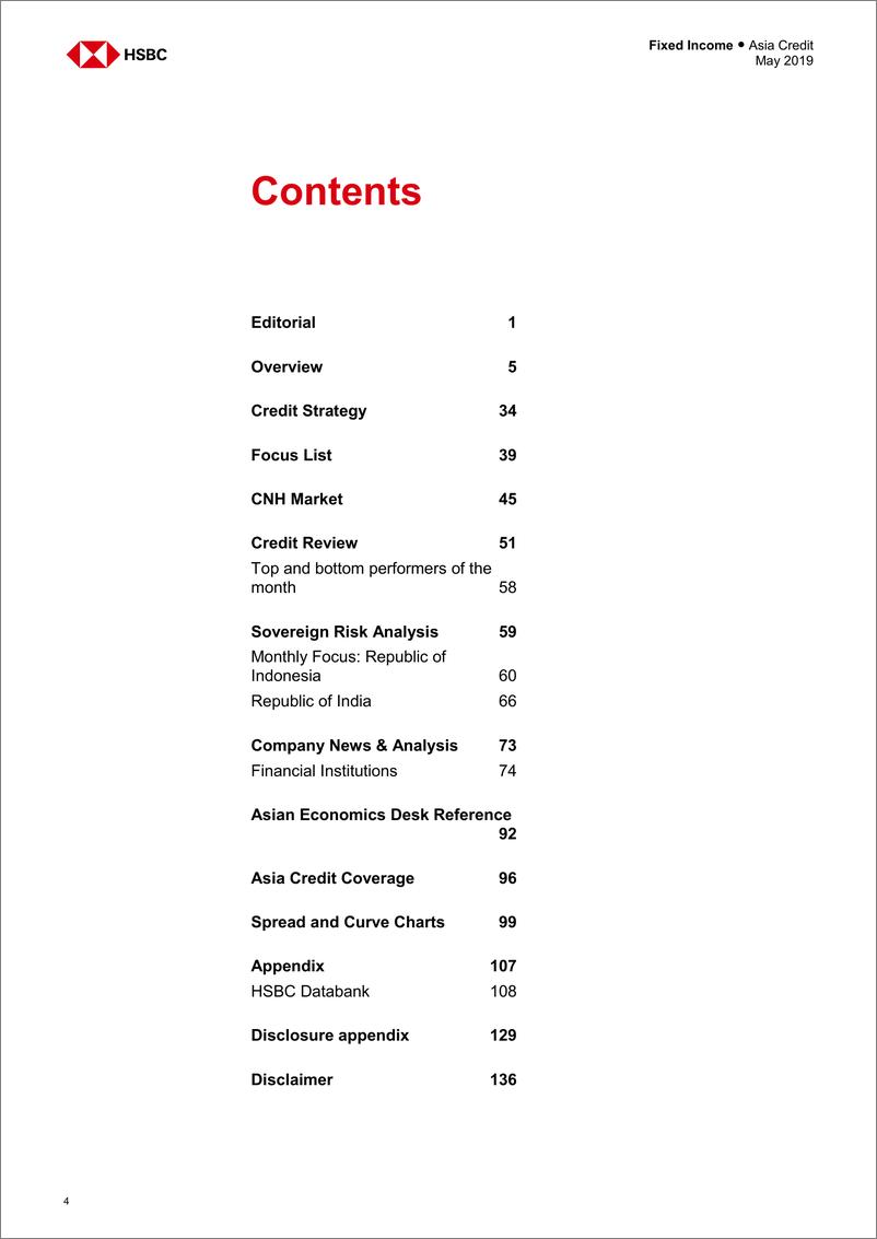 《汇丰银行-亚太地区-信贷策略-亚洲债券市场观察-2019.5-139页》 - 第6页预览图