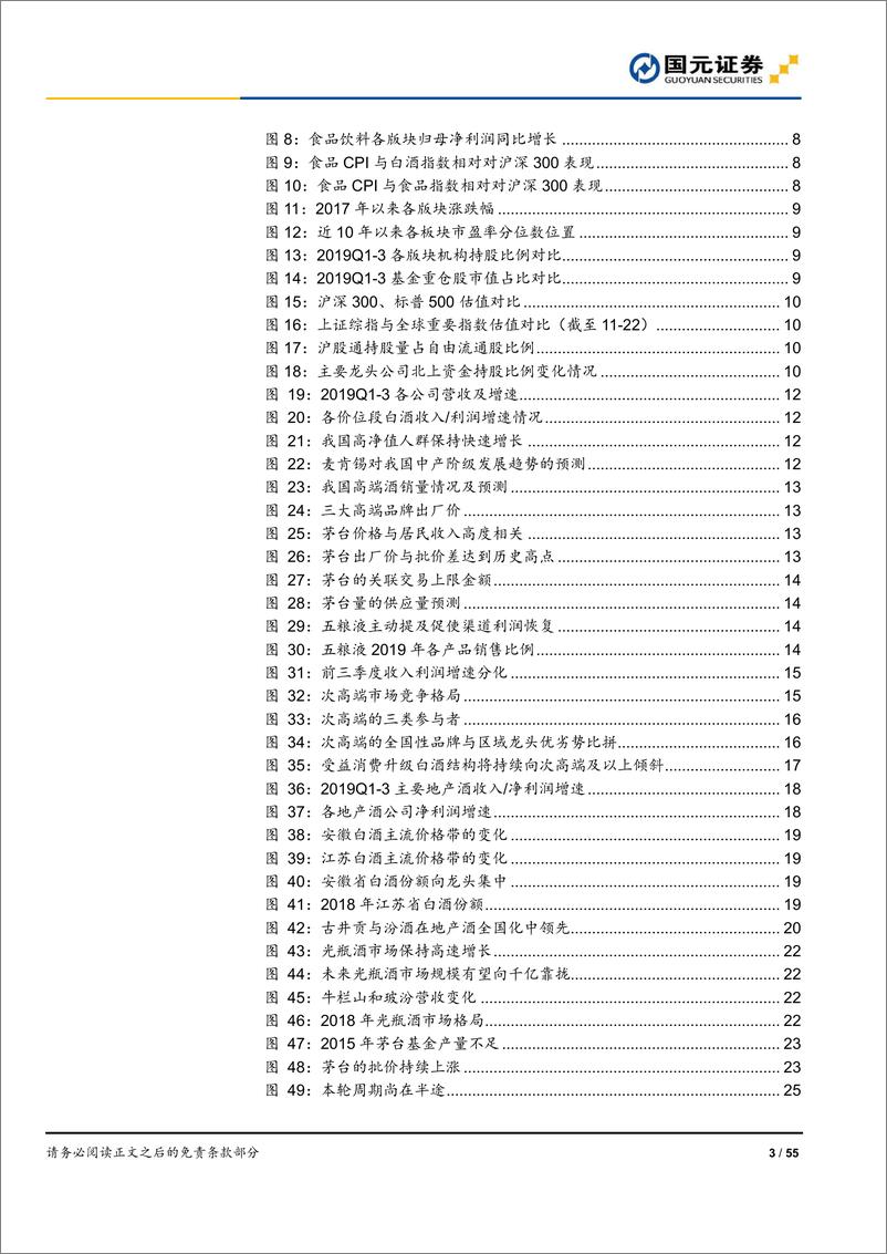 《2020年度食品饮料行业策略报告：固稳守正，顺势而为-20191209-国元证券-55页》 - 第4页预览图