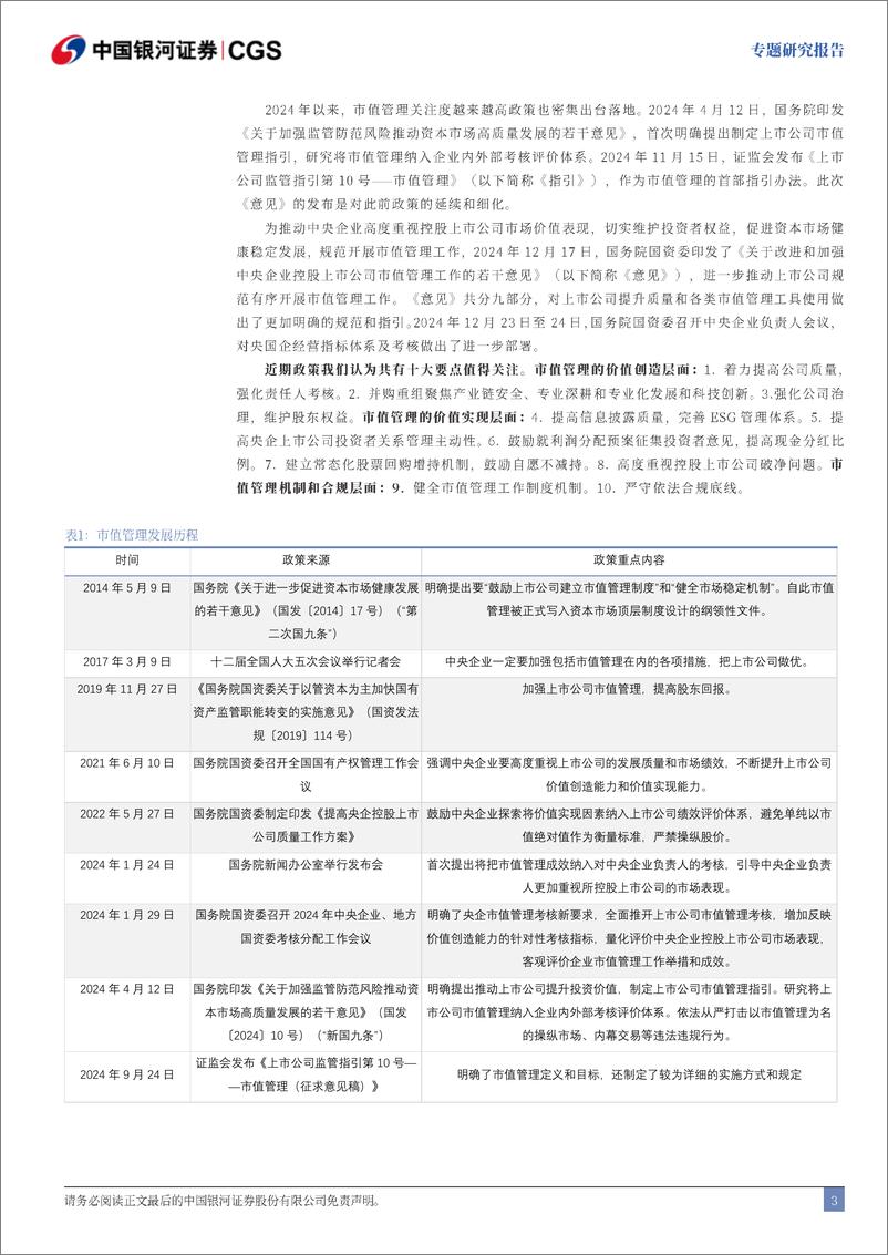 《市值管理政策解读系列：市值管理政策密集出台，关注十大要点-241224-银河证券-15页》 - 第4页预览图