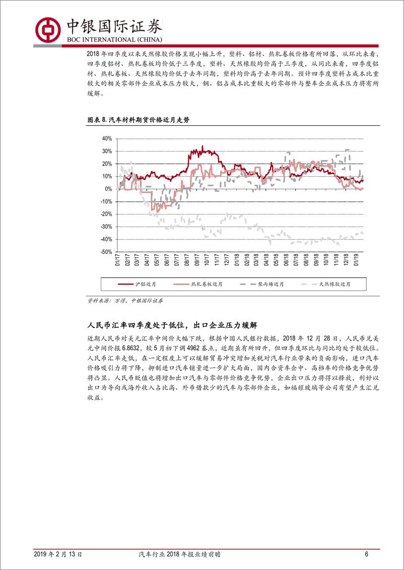 《汽车行业2018年报业绩前瞻：2018年汽车销量下滑，关注高增长与业绩反转-20190213-中银国际-12页》 - 第7页预览图