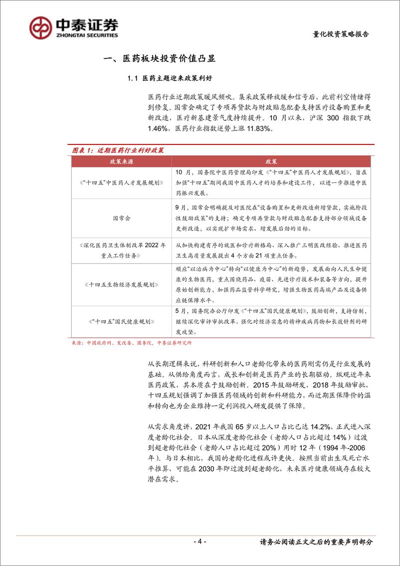 《特色产品价值分析之十七：融通健康产业「万民远」，甄选个股的医药行业逆行者-20221109-中泰证券-16页》 - 第5页预览图