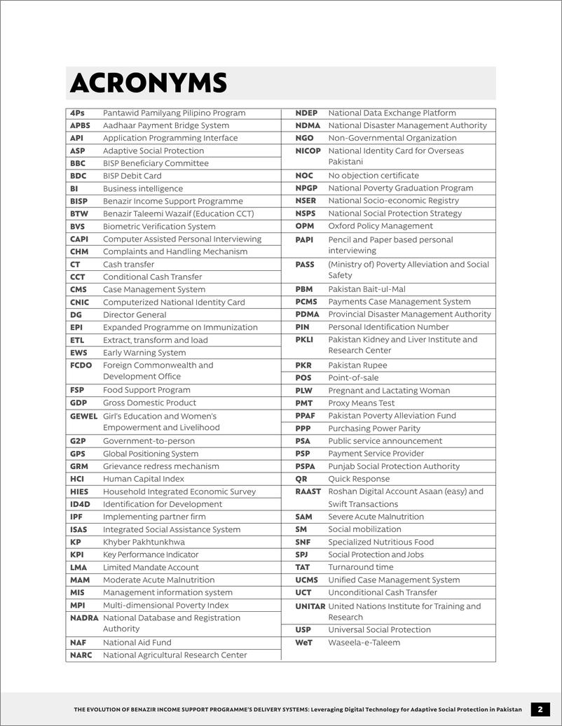 《世界银行-Benazir收入支持计划提供系统的演变：利用数字技术实现巴基斯坦的适应性社会保护（英）-2024-88页》 - 第7页预览图
