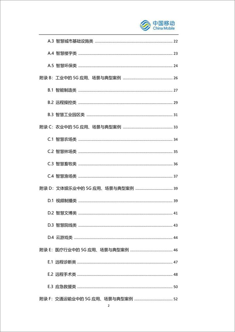 《中国移动研究院：5G典型应用案例集锦-2019.11-85页》 - 第4页预览图