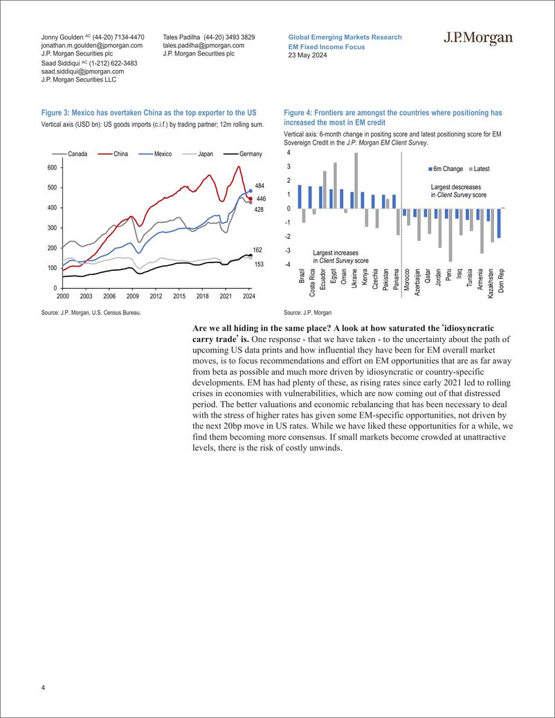 《JPMorgan Econ  FI-EM Fixed Income Focus Are we all hiding in the same place-108368787》 - 第4页预览图