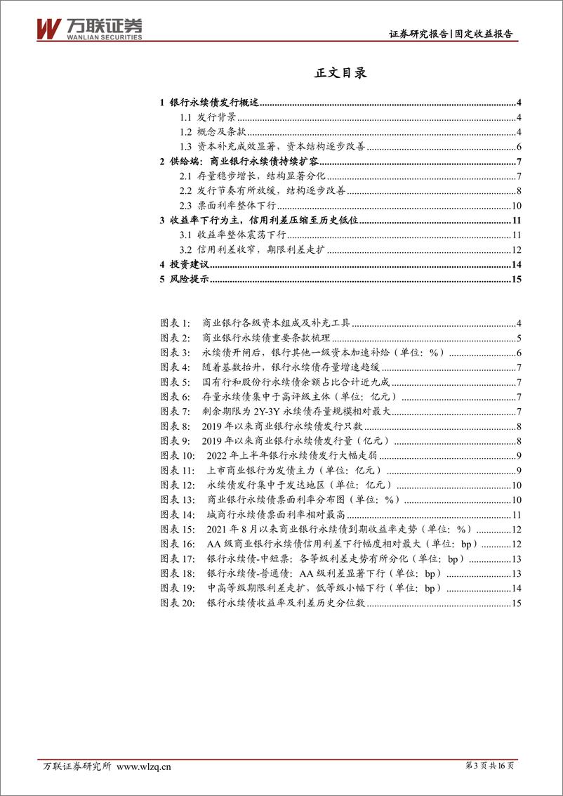 《固定收益深度报告：商业银行资本补充工具之永续债-20220630-万联证券-16页》 - 第4页预览图