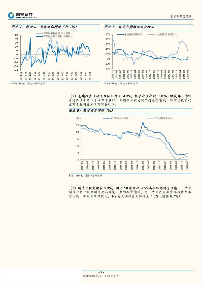 《基本面月度观察2019年第3期：下亦难，上更难-20190321-国金证券-12页》 - 第6页预览图