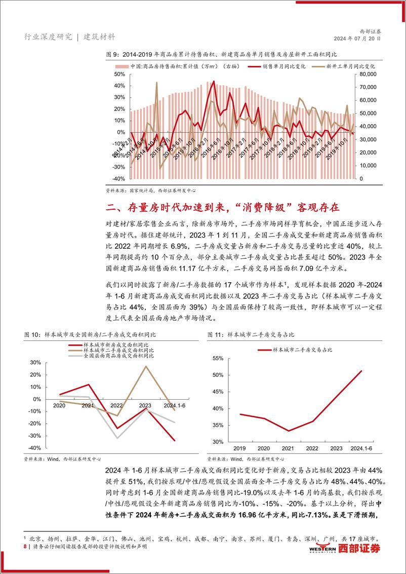 《建材家居行业2024年中期策略：存量房时代来临前的思考-240720-西部证券-19页》 - 第8页预览图