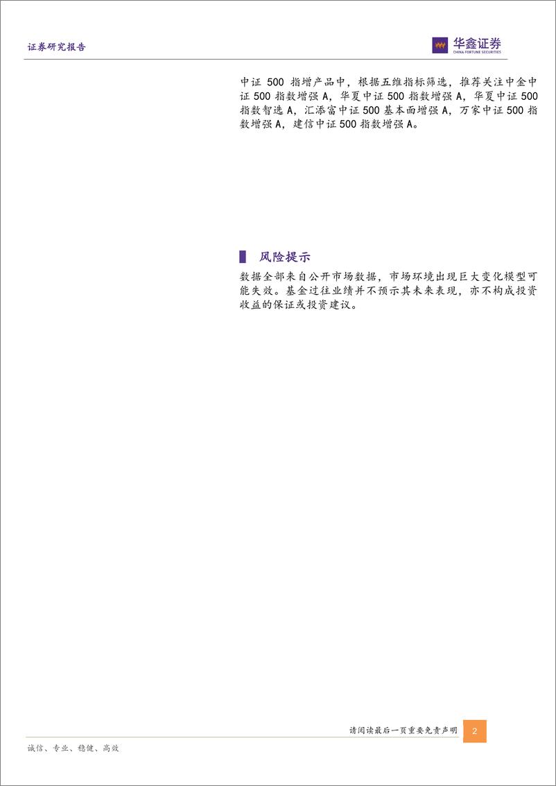 《金融工程专题报告：情绪估值双底锁定权益配置价值，哪些指数增强基金能同时收获Beta+Alpha-20220930-华鑫证券-17页》 - 第3页预览图