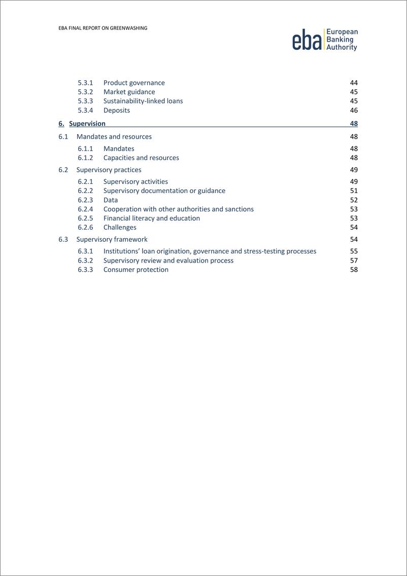 《2024年银行业漂绿行为监测和监管报告_英文版_》 - 第3页预览图