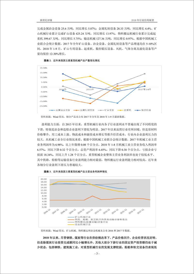 《新世纪评级-重型机械行业2019年度信用展望-2019.1-28页》 - 第4页预览图