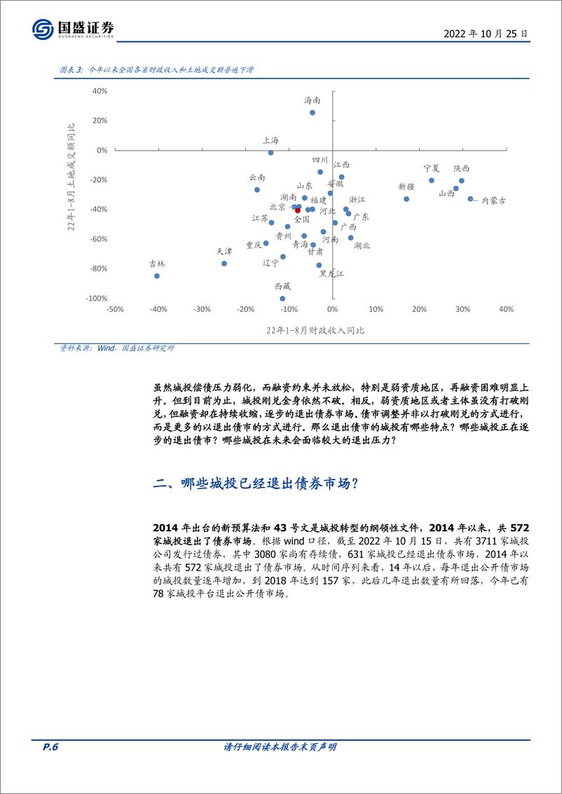 《固定收益点评：哪些城投在退出债市？-20221025-国盛证券-19页》 - 第7页预览图