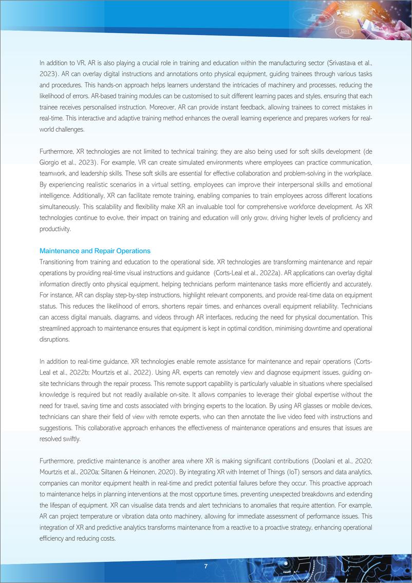 《应用XR技术赋能产业迈向智能化及数据化报告》 - 第7页预览图