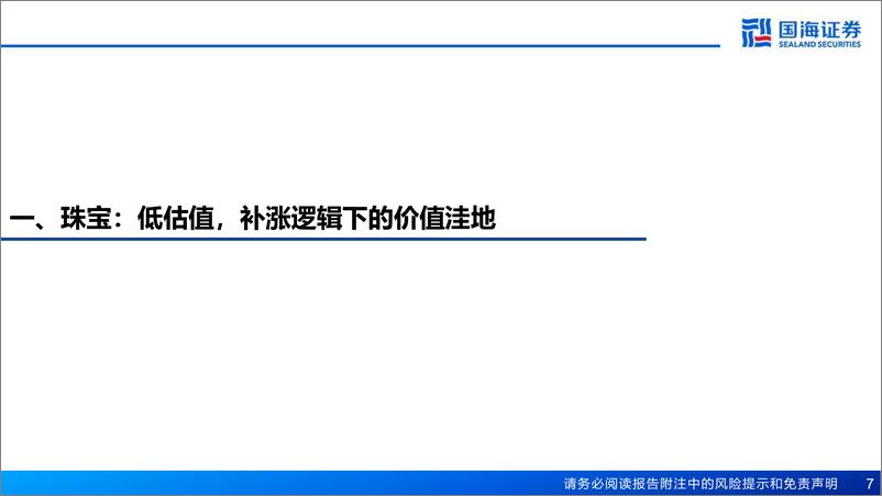 《商贸零售行业黄金珠宝复苏专题报告：价值洼地，把握估值修复机会-20230117-国海证券-45页》 - 第8页预览图