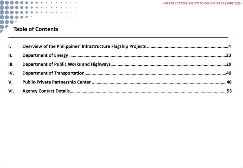 《菲律宾基建项目概览-53页》 - 第4页预览图