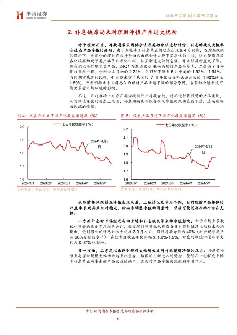 《禁止“手工补息”＋，理财产品的现状与未来-240521-华西证券-20页》 - 第6页预览图