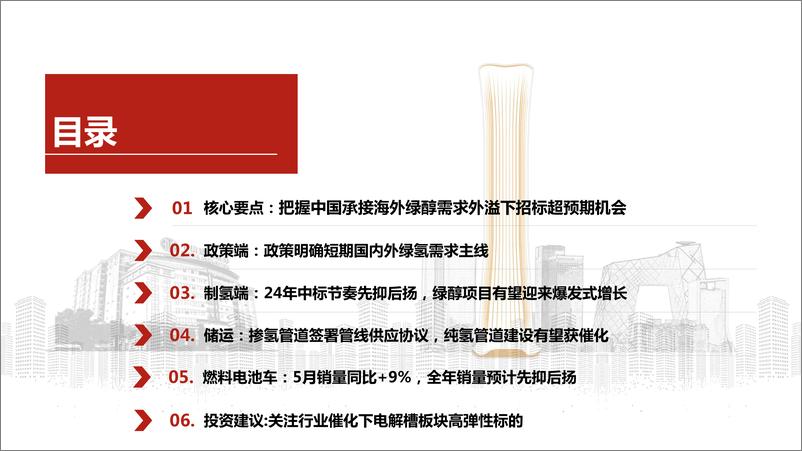 《氢能行业6月月报：把握中国承接海外绿醇需求外溢下招标超预期机会-240621-中信建投-23页》 - 第3页预览图