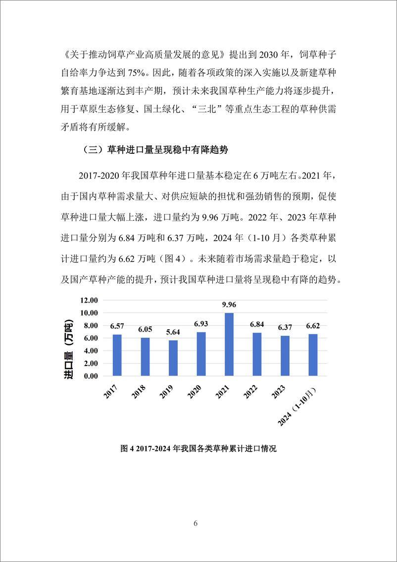 《国家林草局_2025年度全国草种供需分析报告》 - 第8页预览图