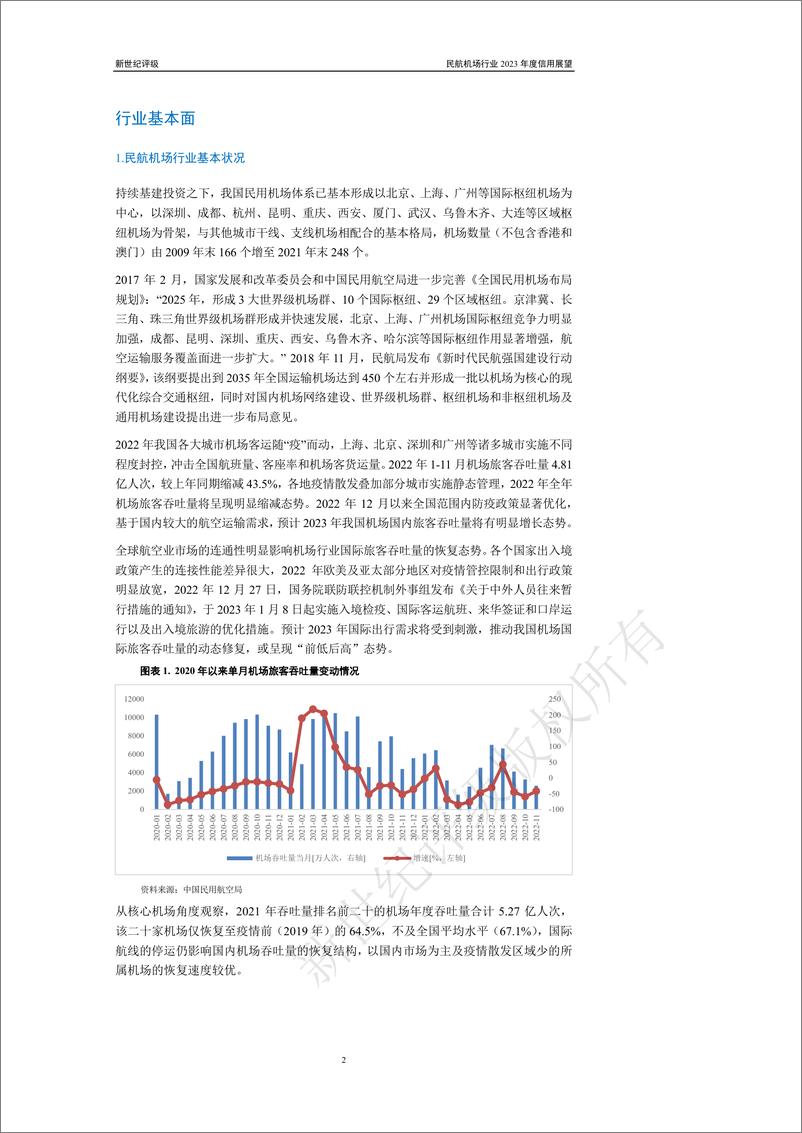 《新世纪评级-民航机场行业2023年度信用展望-16页》 - 第3页预览图