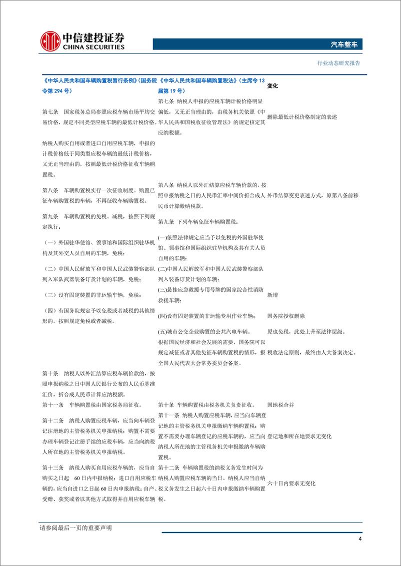 《汽车整车行业：两部委发布车辆购置税具体细则，中长期利好汽车消费-20190529-中信建投-11页》 - 第6页预览图