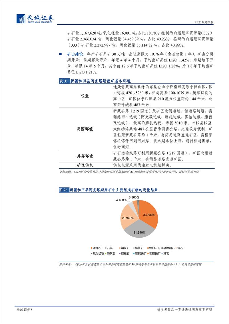《中小市值行业专题报告：“跨界投锂”巡礼之进军锂矿资源及锂盐加工环节-20220809-长城证券-16页》 - 第8页预览图