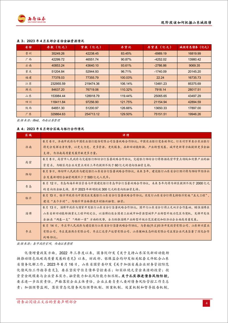 《固定收益专题报告：现阶段该如何把握山东城投债-20230626-西南证券-22页》 - 第8页预览图