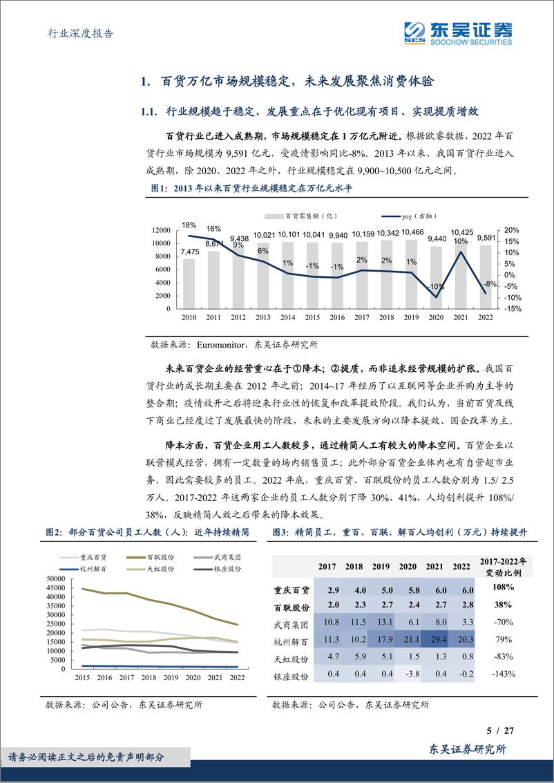 《商贸零售行业深度报告：百货行业深度，重估时点或已至，多种国企改革路线持续催化-20230807-东吴证券-27页》 - 第6页预览图