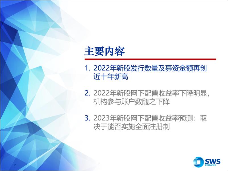 《2022年新股市场总结与2023年展望：时光不语、静待花开-20230104-申万宏源-31页》 - 第3页预览图