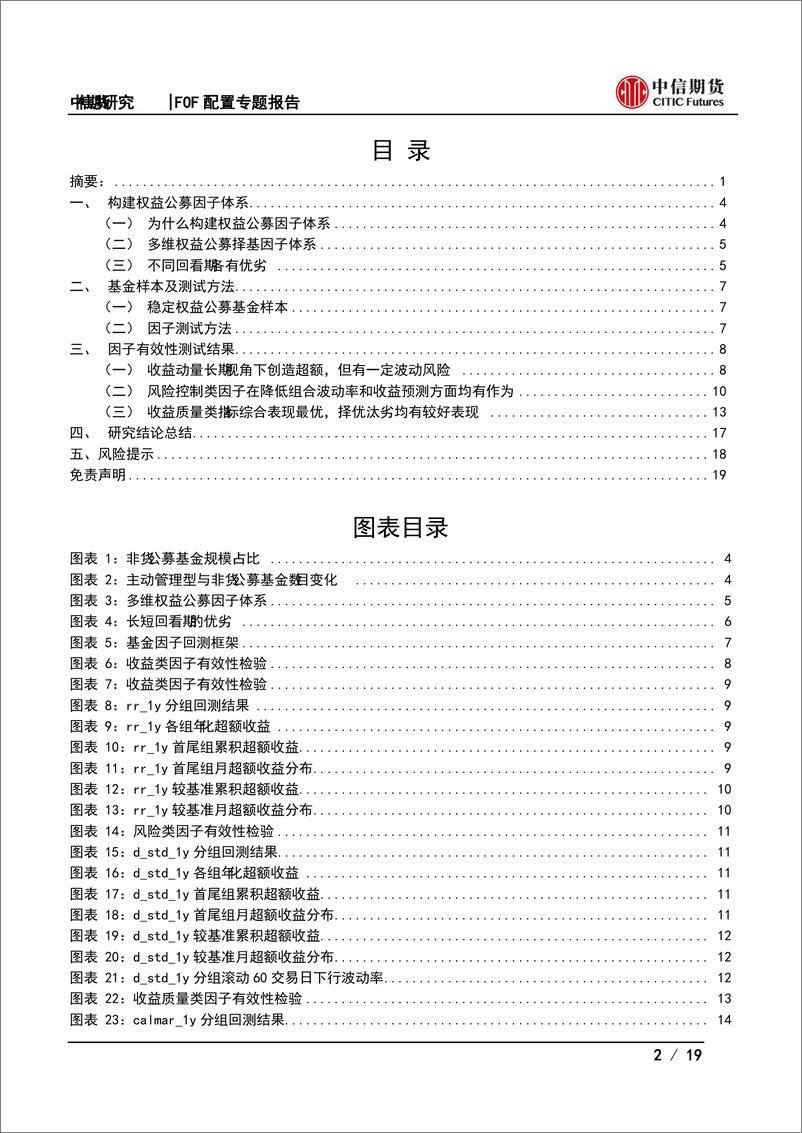 《FOF配置公募基金研究系列专题报告之三：绩优权益公募表现是否可持续-20230228-中信期货-19页》 - 第3页预览图