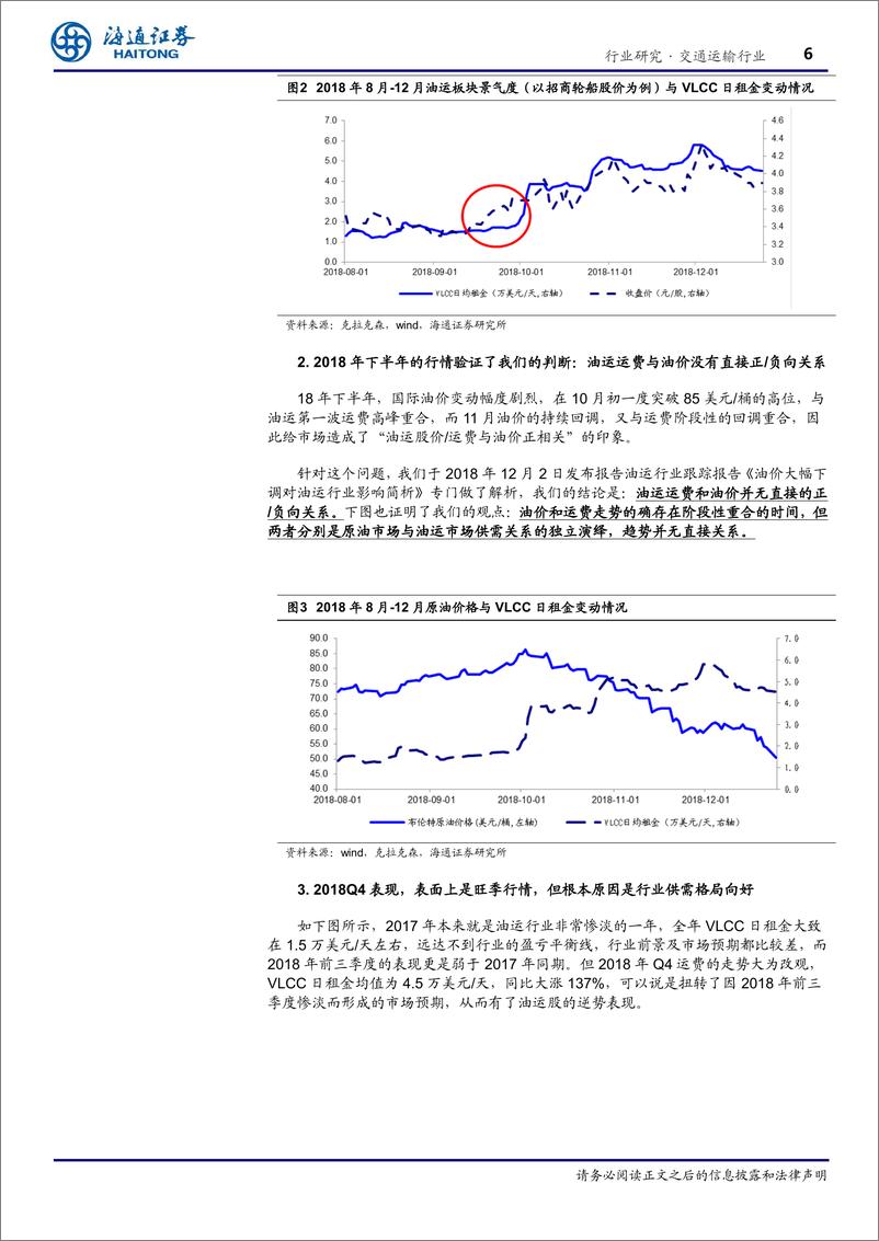 《交通运输行业2019油运投资策略：以时间换空间，相信均值复归的力量-20190220-海通证券-20页》 - 第7页预览图