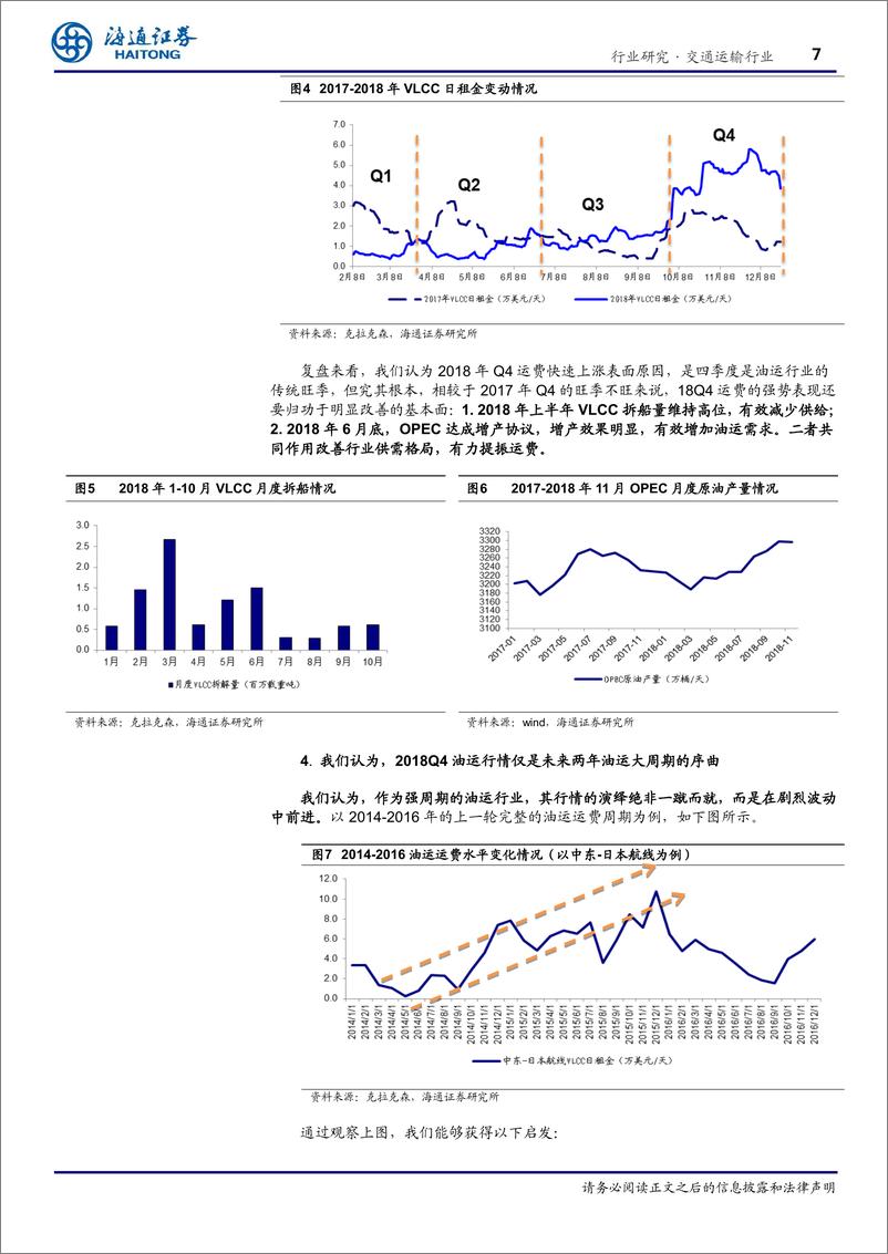 《交通运输行业2019油运投资策略：以时间换空间，相信均值复归的力量-20190220-海通证券-20页》 - 第8页预览图