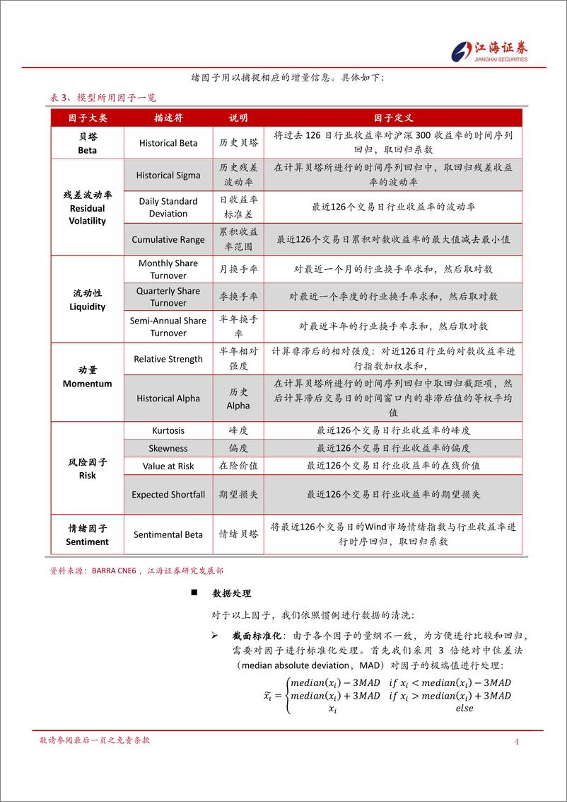 《行业轮动系列(一)：＋截面回归下的中观行业轮动策略-241218-江海证券-20页》 - 第6页预览图