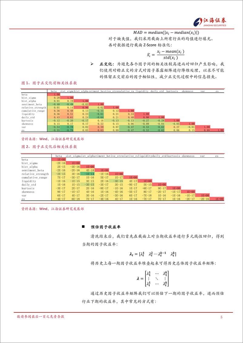 《行业轮动系列(一)：＋截面回归下的中观行业轮动策略-241218-江海证券-20页》 - 第7页预览图