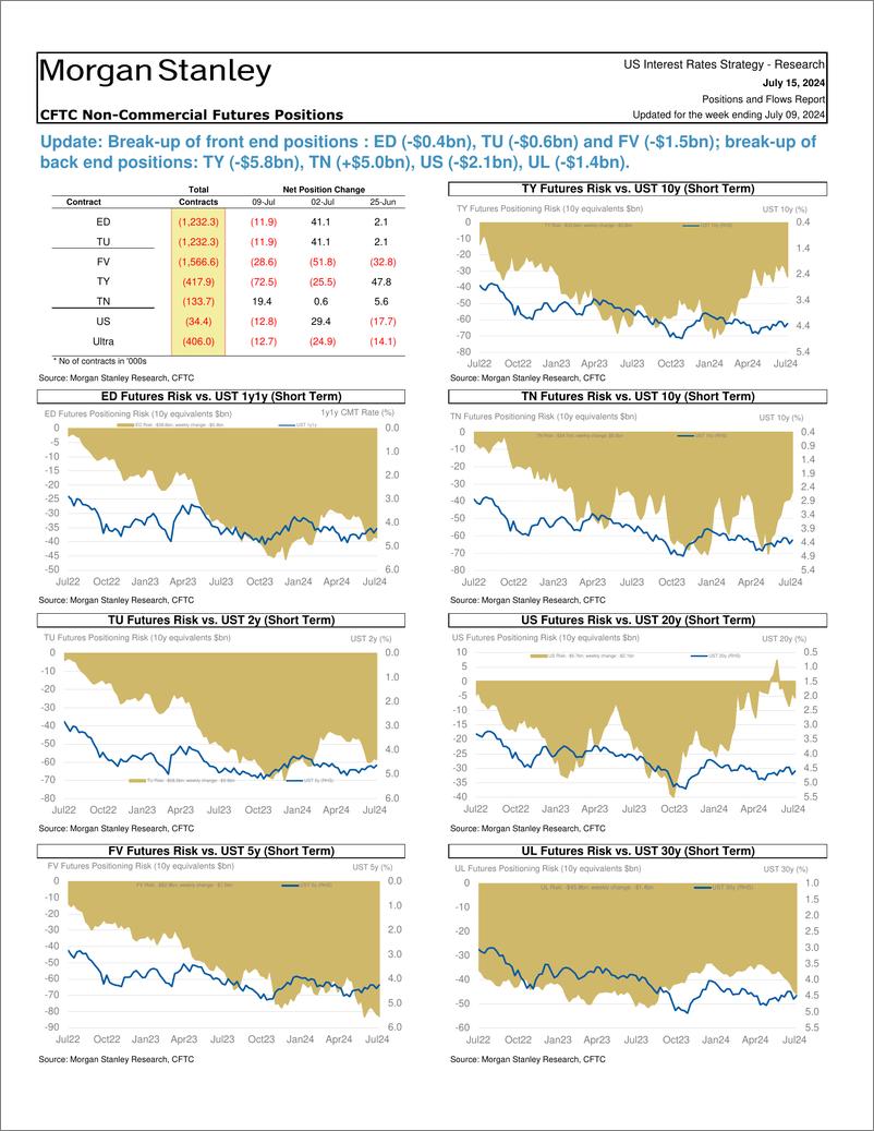 《Morgan Stanley Fixed-Global Macro Strategy Positions and Flows Report-109234260》 - 第3页预览图