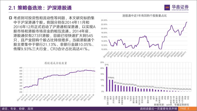 《金融工程深度报告-飞跃香江之二：构建港股多维定量选股模型-241024-华鑫证券-24页》 - 第8页预览图