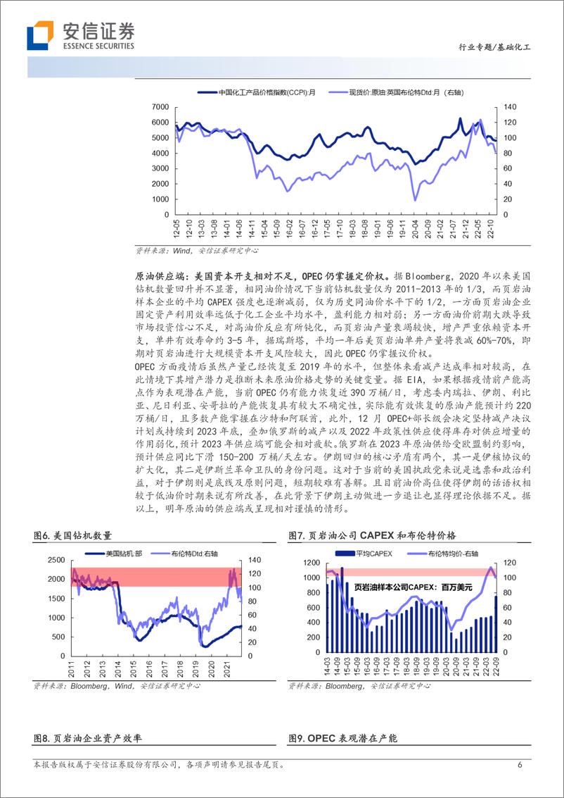 《基础化工行业专题：弱现实强预期下聚焦估值安全边际与确定性-20221222-安信证券-33页》 - 第7页预览图