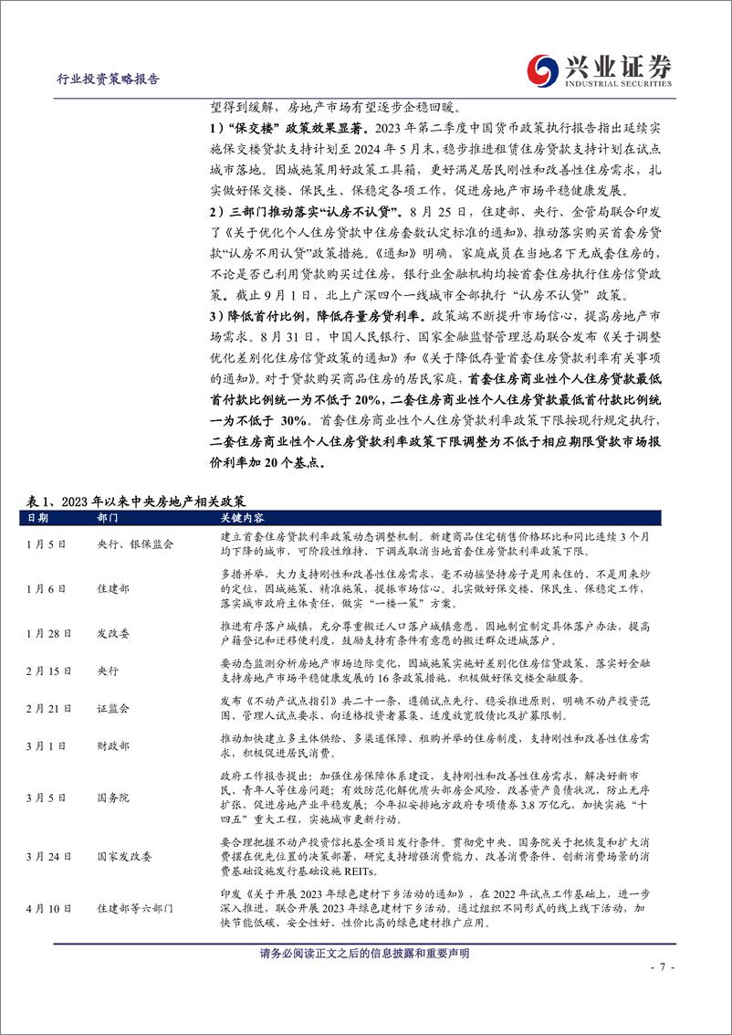 《建筑材料行业：消费建材业绩加速，地产政策助力需求复苏-20230904-兴业证券-32页》 - 第8页预览图