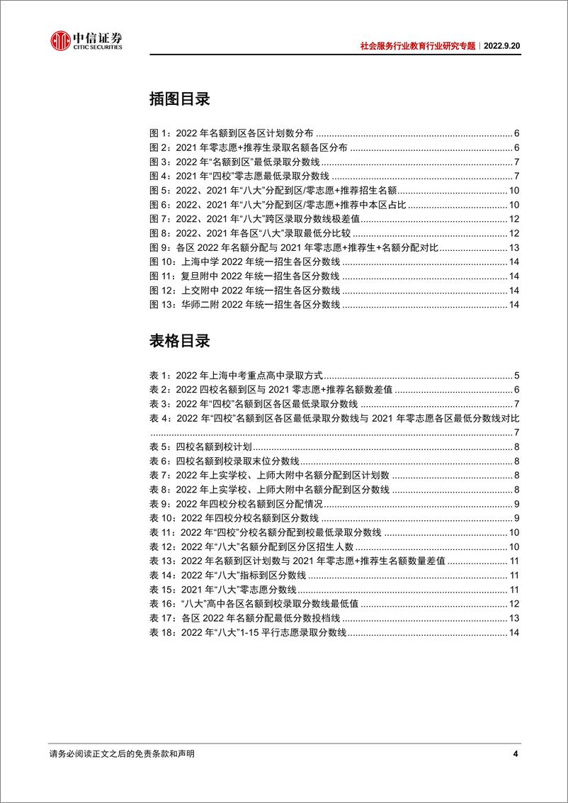 《社会服务行业教育行业研究专题：上海新中考洞察，教育均衡得到进一步深化-20220920-中信证券-17页》 - 第5页预览图