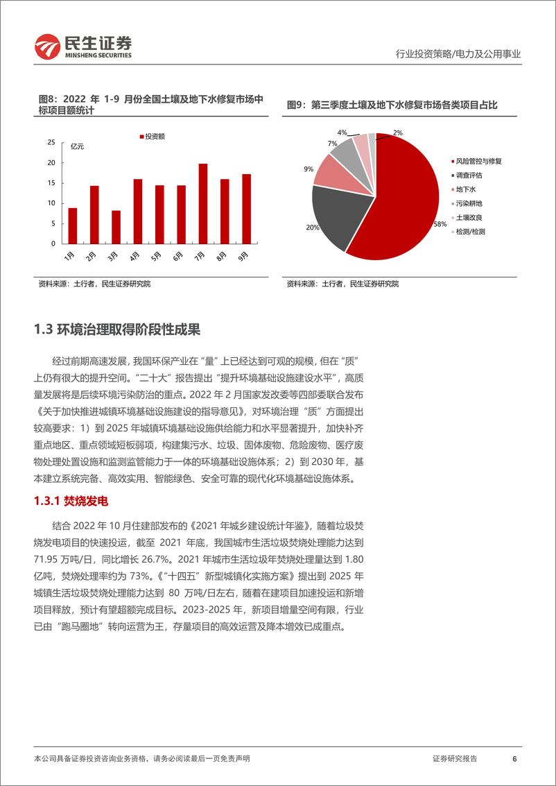 《环保行业2023年度投资策略：减污降碳推动环保“大时代”-20221213-民生证券-41页》 - 第7页预览图