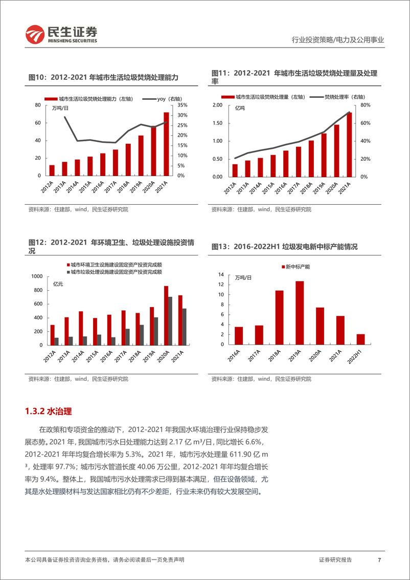 《环保行业2023年度投资策略：减污降碳推动环保“大时代”-20221213-民生证券-41页》 - 第8页预览图