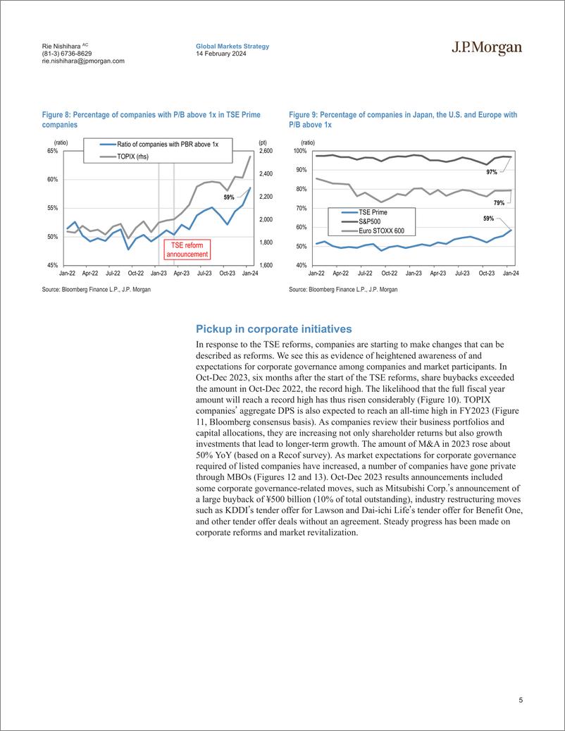 《JPMorgan-Japan Equity Strategy TSE reforms Second chapter of corpora...-106514067》 - 第5页预览图