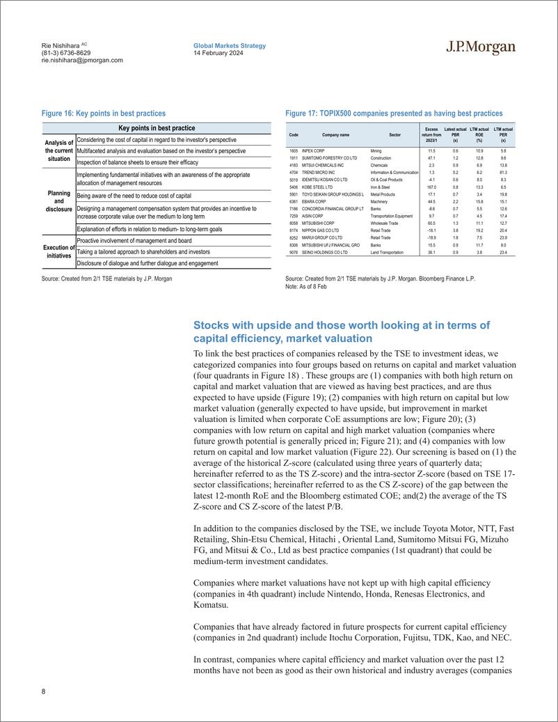 《JPMorgan-Japan Equity Strategy TSE reforms Second chapter of corpora...-106514067》 - 第8页预览图