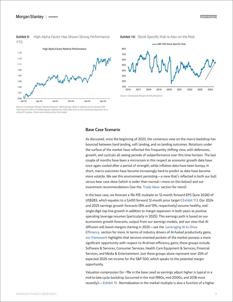 《Morgan Stanley-US Equity Strategy US Equities Mid-Year Outlook A Wider Ra》 - 第7页预览图