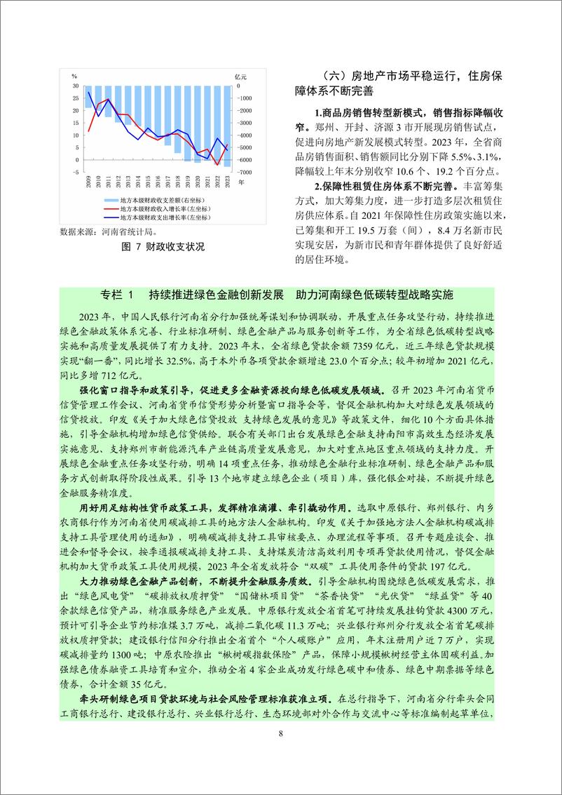 《河南省金融运行报告_2024_》 - 第8页预览图