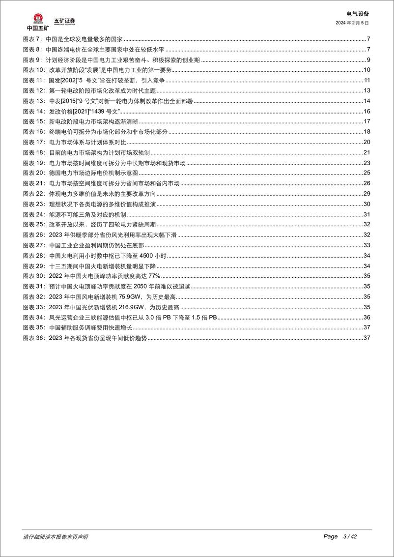 《电力体制改革深度解析-电力钟声系列1-新能源消纳加速改革-电力行业万亿市场机会在哪？-五矿证券》 - 第3页预览图