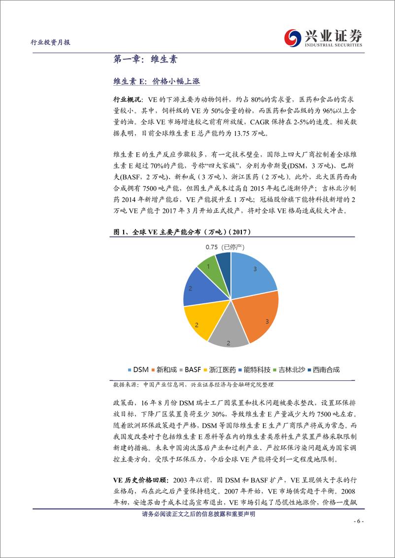 《医药生物行业主要原料药价格月报：关注环保变量和供求关系-20190531-兴业证券-39页》 - 第7页预览图